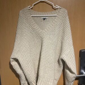 Cozy Cream Sweater (American Eagle)